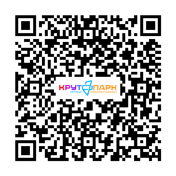 QR-код для скачивания приложения Крутопарк в Google Play
